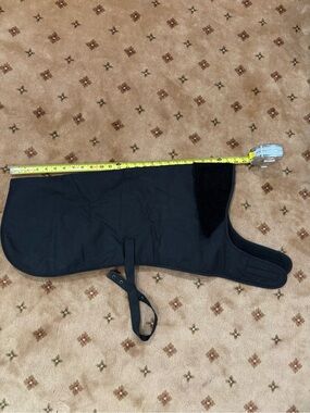 Barbour waxed dog coat